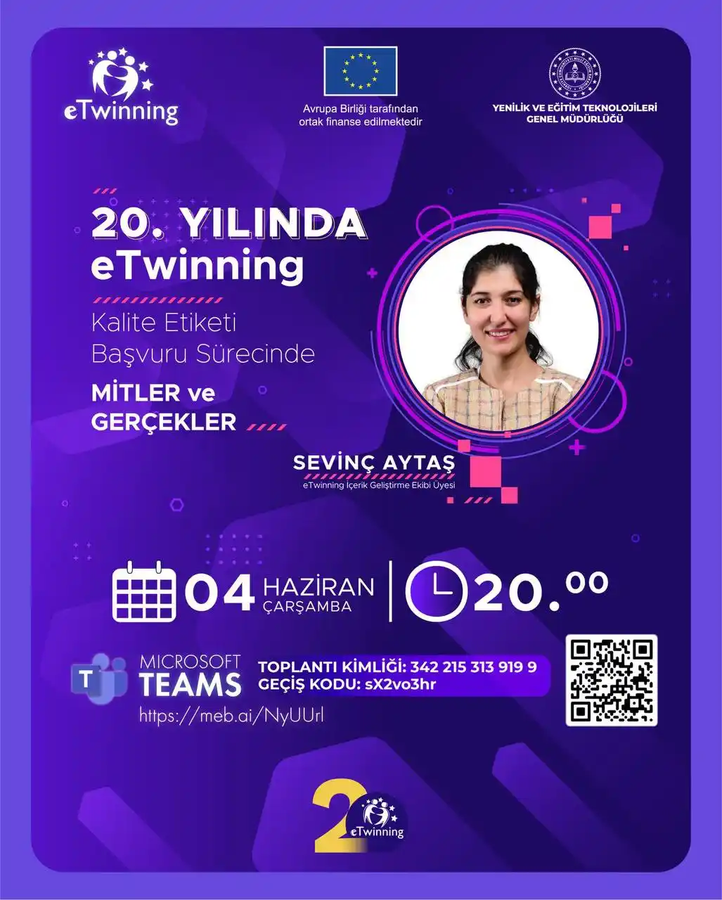 Image from Web'de Öğren Platformları: 🎊20. Yılında eTwinning🎊 ✅ Kalite Etiketi Başvuru Sürecinde Mitler v...