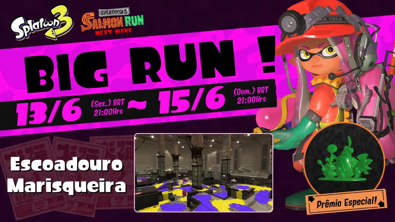 Splatoon Brasil post