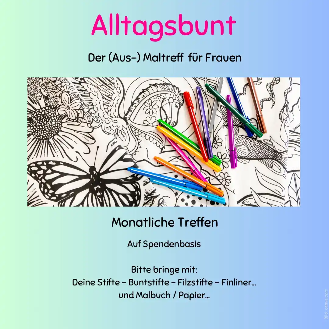 Image from Kerstin Biß | Räume für mehr...: 🎨 Alltagsbunt – die kleine Auszeit mit Farbe Für alle, die Lust haben...