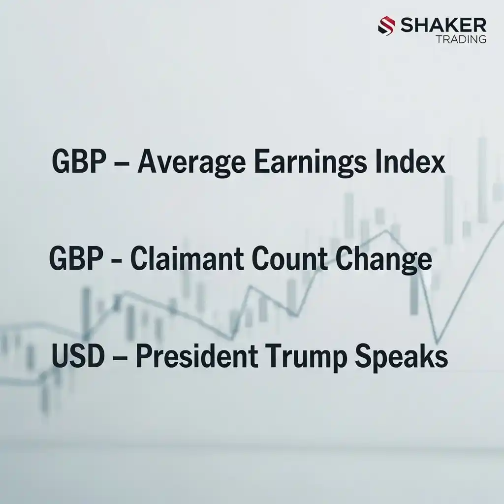Image from SHAKER TRADING®: 📅 الثلاثاء 10 يونيو – 🇬🇧 GBP | 🕘 9:00am – متوسط الأجور (3 أشهر/سن...