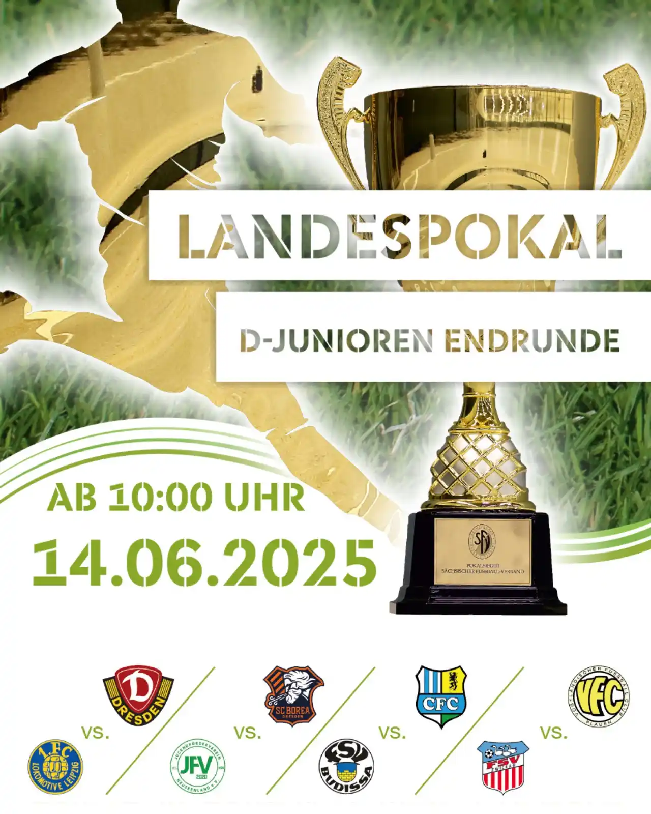 Image from FSV Budissa Bautzen: Am Samstag wird im Nachwuchszentrum der Fußballspielvereinigung Budiss...
