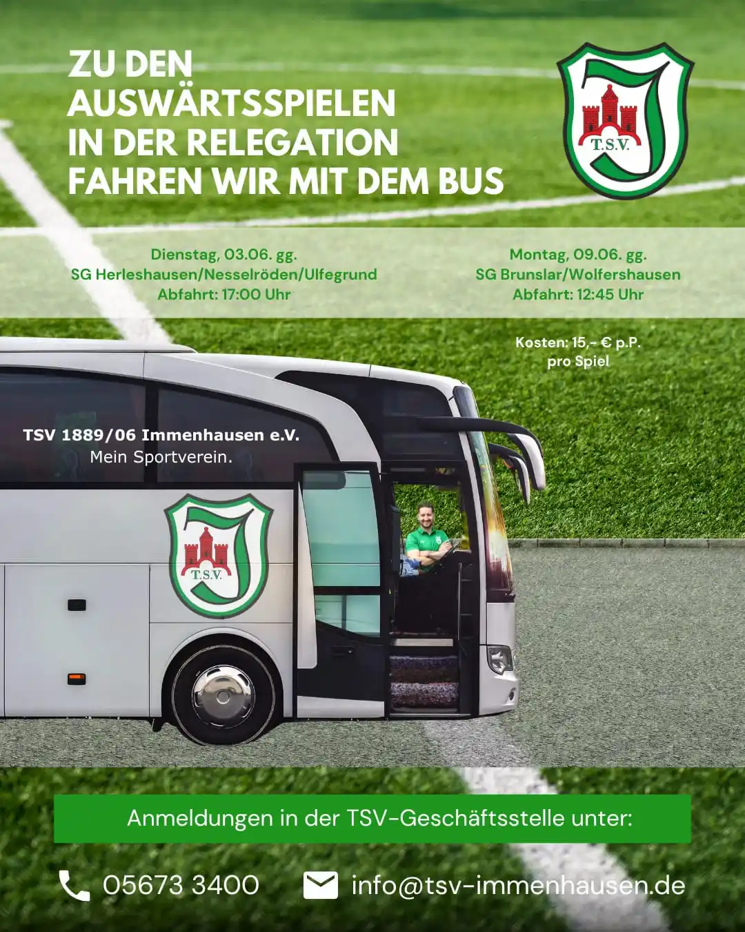 Image from TSV Immenhausen: AUF GEHT’S IN DIE RELEGATION — JETZT ZÄHLT’S! Der letzte Spieltag ist...