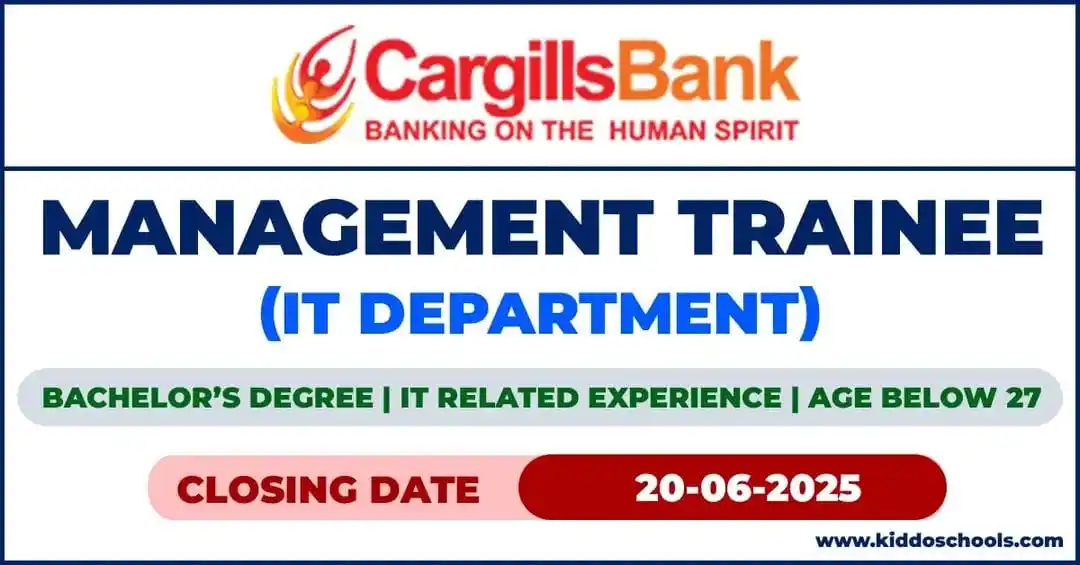Image from Sri Lanka Job Vacancies: 🌟 Bank Job Vacancies 🌟 🏦 Cargills Bank 👨🏻💻 Management Tra...