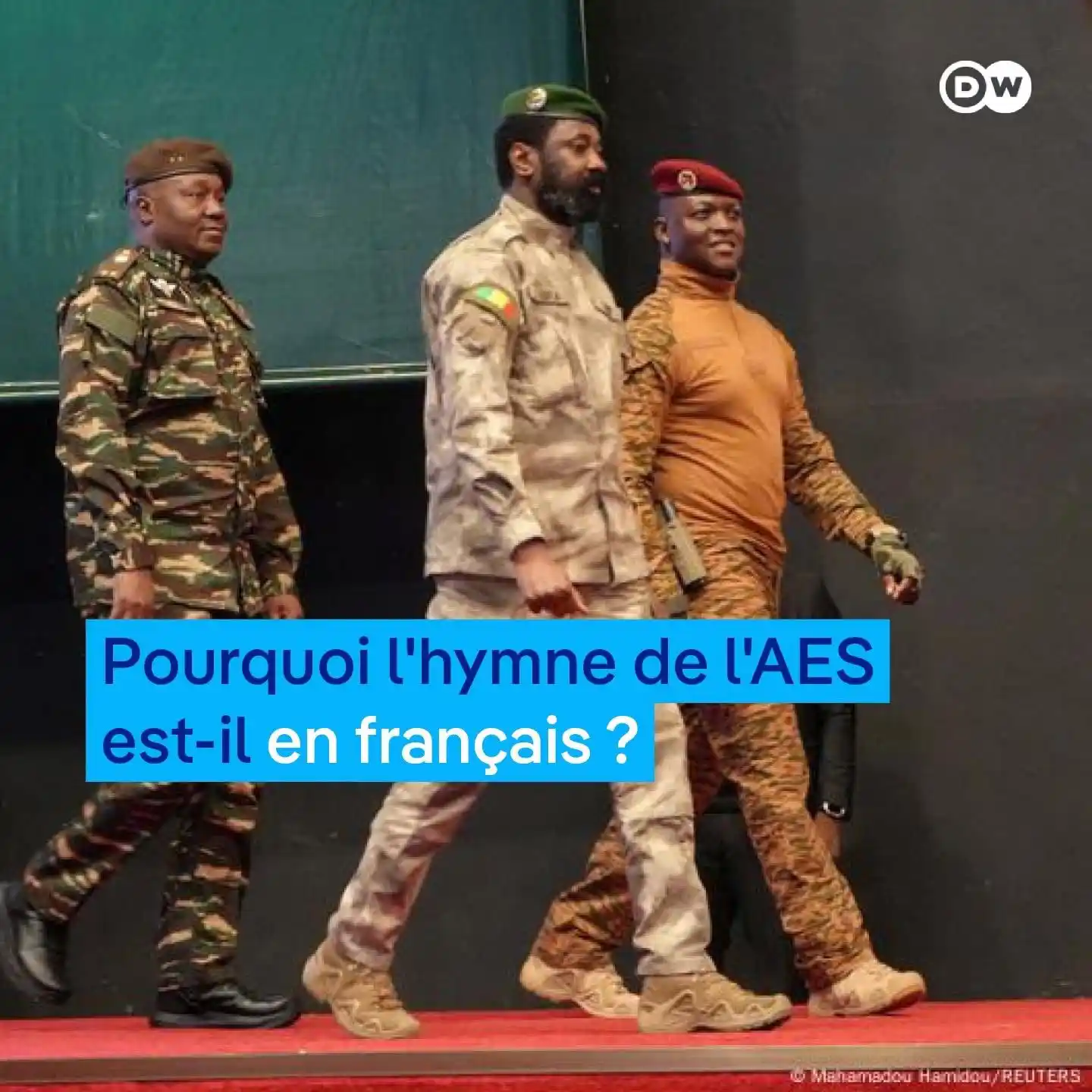 Image from Iyi si WhatsApp Channel by pr Hakizimana Maurice : Ce monde: AES- Hymne de l’Alliance ✍️L’hymne officiel de l’Alliance d...