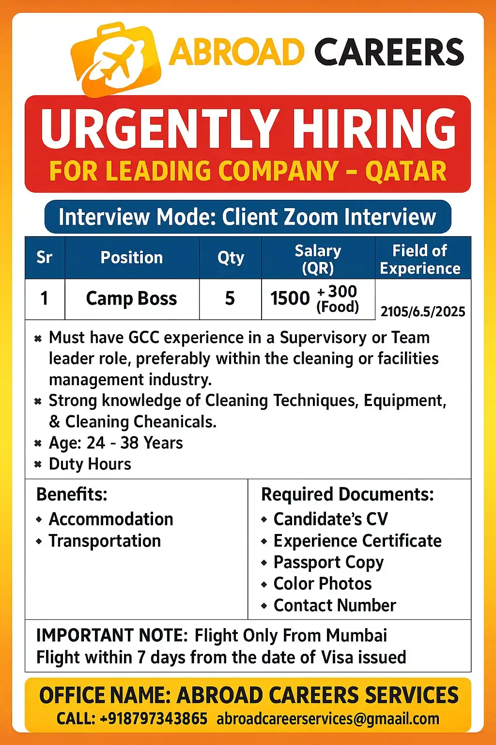 Dubai Jobs - Abroad Careers post