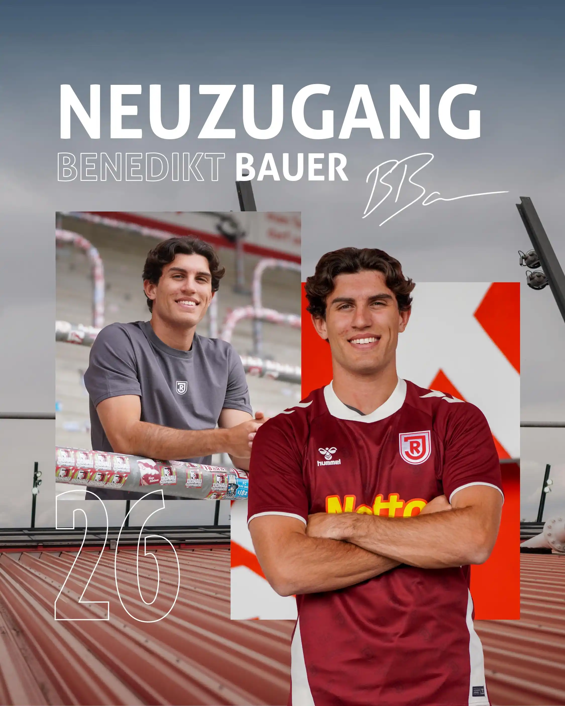 Image from SSV Jahn Regensburg: Der erste externe *Jahn Neuzugang 25/26* steht fest ✍🏼💥 Herzlich w...