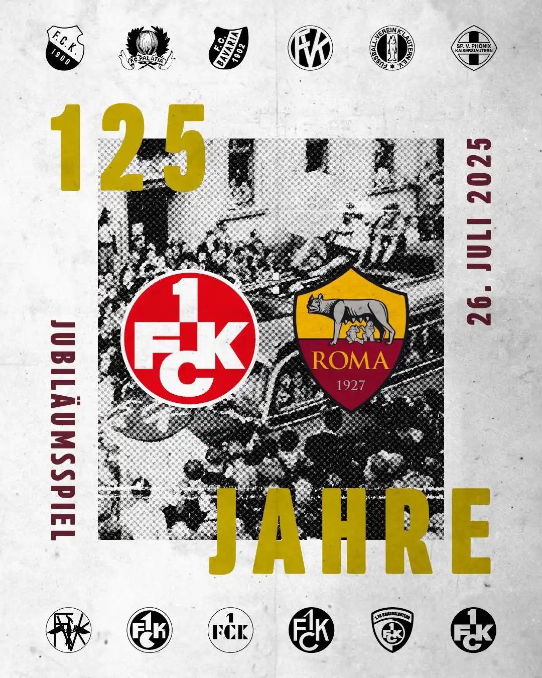 Image from 1. FC Kaiserslautern: Der FCK feiert sein 125-jähriges Bestehen – und empfängt am Samstag, 2...