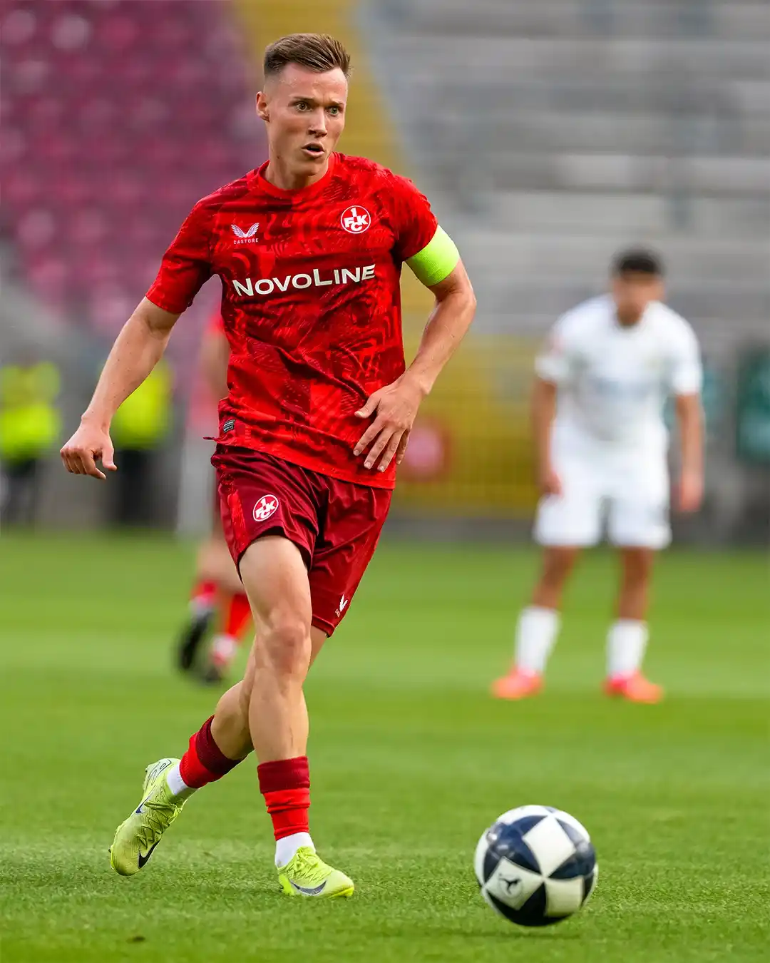 Image from 1. FC Kaiserslautern: Die FCK-U21 ist vor rund 3.500 Zuschauern auf dem Betze mit einem 1:1-...