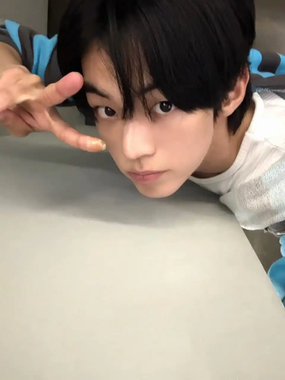 Image from TWS: UPDATE: *[ DOHOON WEVERSE POST ]* 250613  🐺: Latihan sudah selesai  𖦹°‧ BY �...