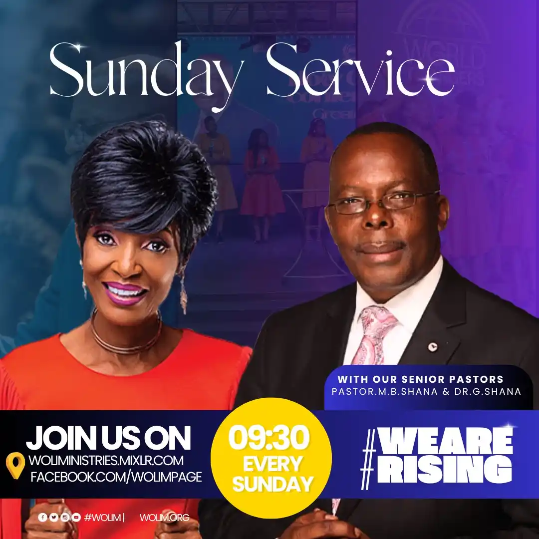 Image from Word of Life International Ministries: Don’t miss our Sunday service with our Senior Pastors <a class="text-b...