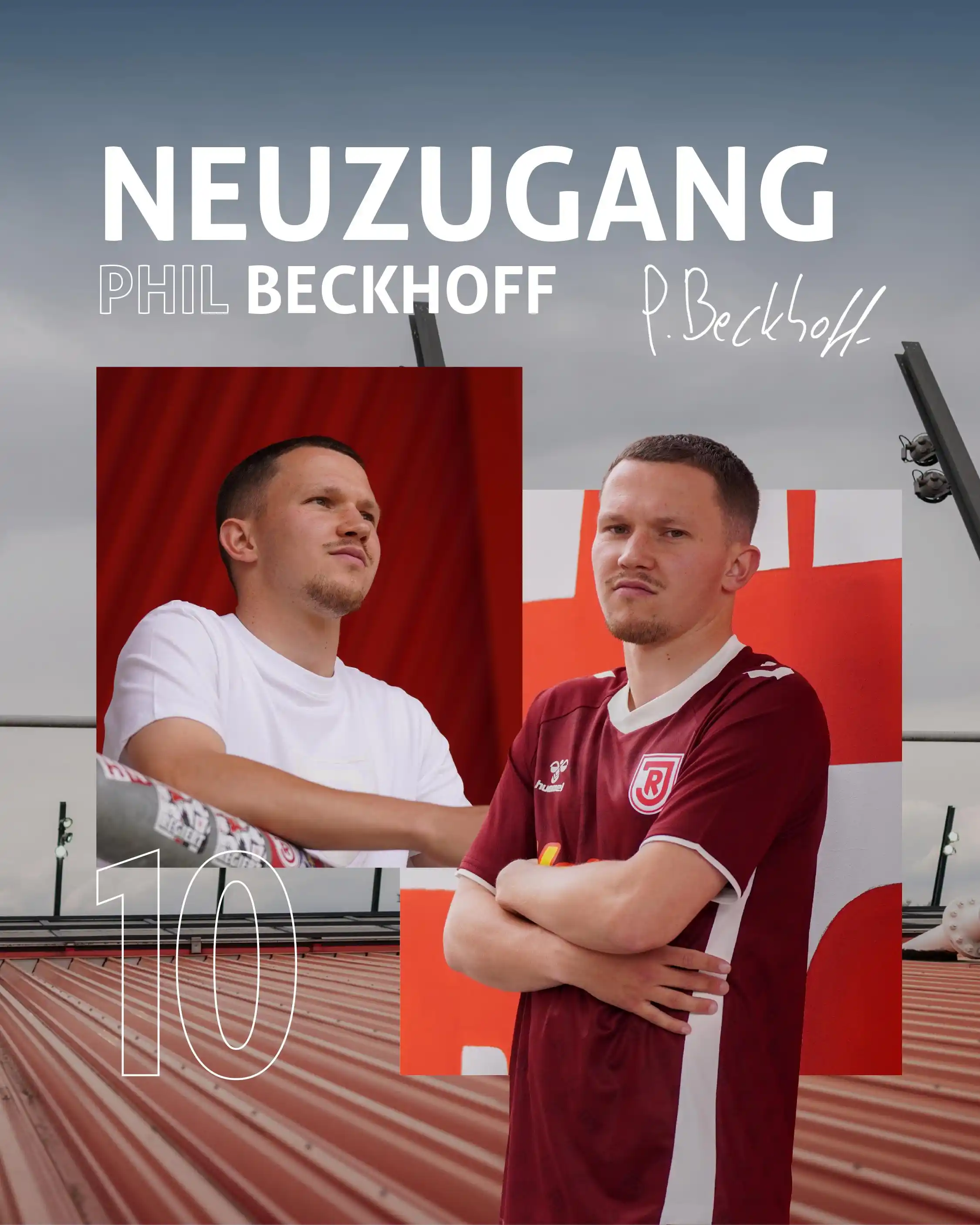Image from SSV Jahn Regensburg: *Ein weiterer Neuzugang steht fest* ✅ Servus in Regensburg, Phil ❤️ ...