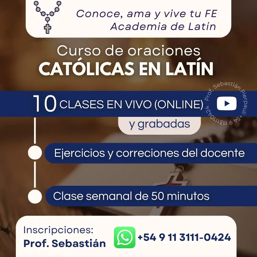 Image from Conoce Ama Y Vive Tu Fe con Luis Román: ✝️ El Papa León XIV ha elegido retomar el uso del latín en las oracion...