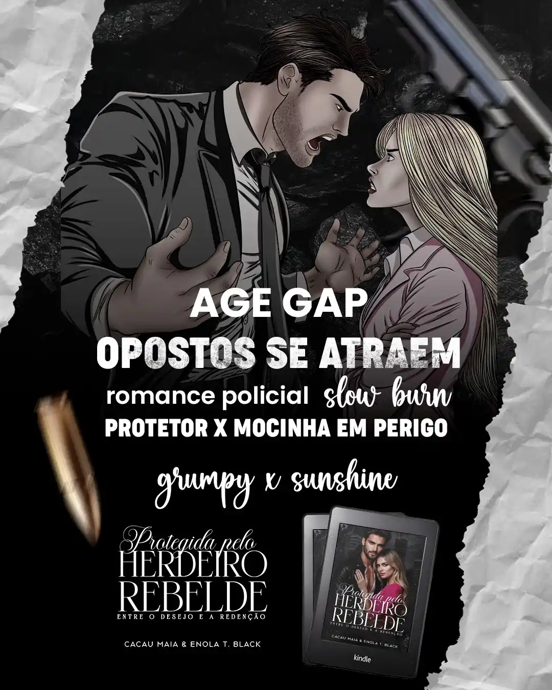 Image from V P Assessoria Literária 💚: ⚔️ Ele comanda uma empresa que esconde muito mais do que segurança. 🧨...