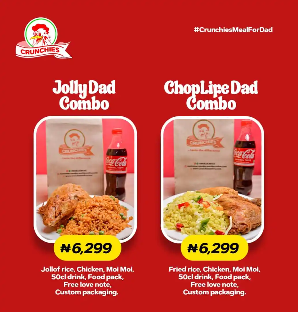 Image from Crunchies Fried Chicken: For the man who always cleared the bills, say “Thank you” with a meal ...