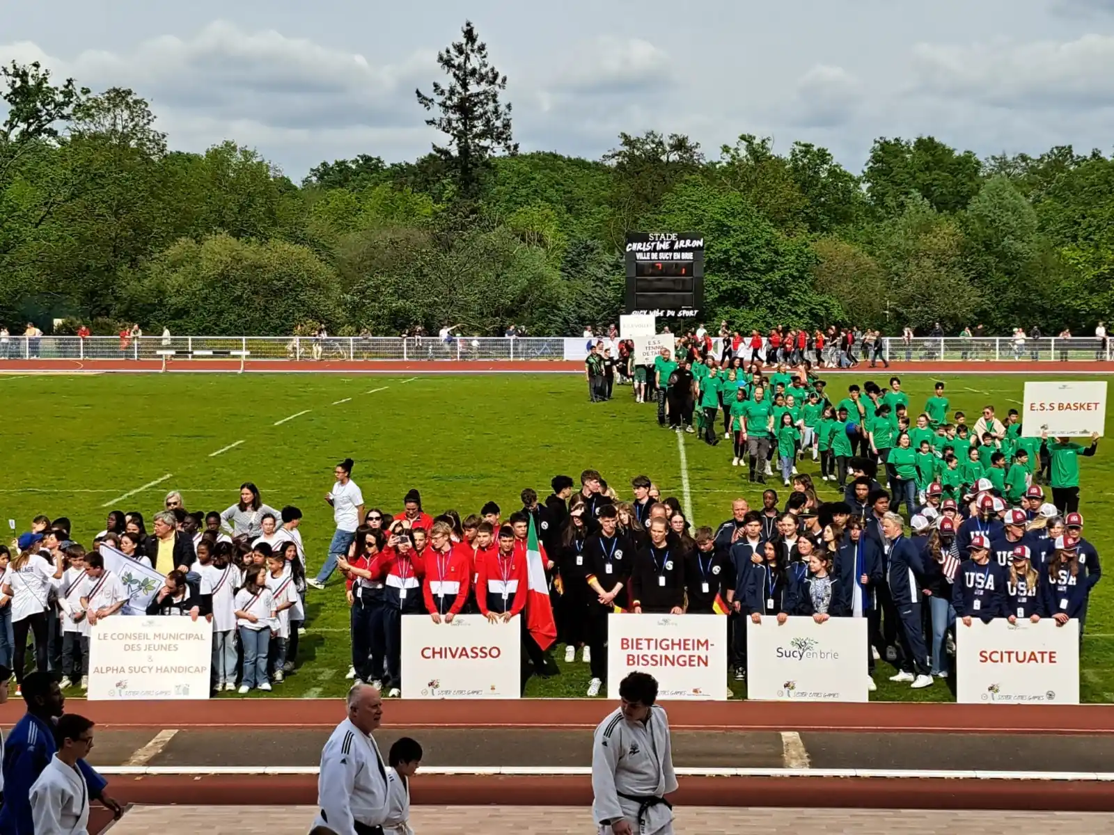 Image from Città di Chivasso: 🇫🇷 *A distanza di un anno dai Sister Cities Games in Francia, si rit...