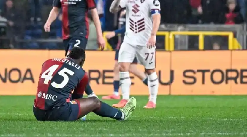 Image from Il Secolo XIX: *Genoa, Balotelli: “Grifone scelta sbagliata, ora sogno l’America”* 👇...