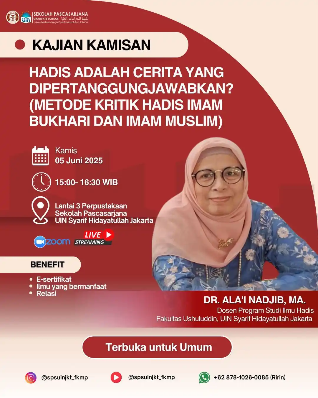 Image from UIN Syarif Hidayatullah Jakarta: "Hadis Adalah Cerita yang Dipertanggungjawabkan? (Metode Kritik Hadis ...