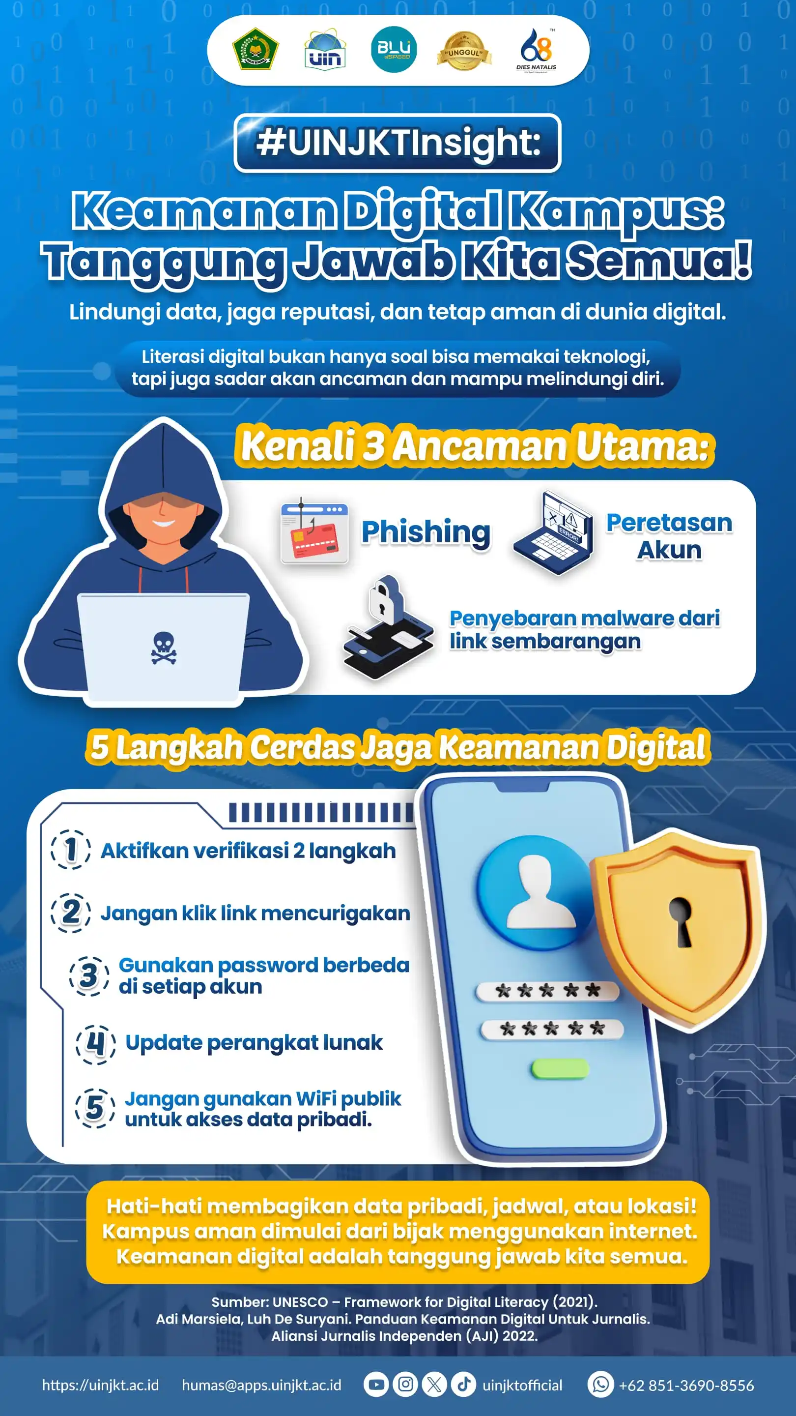 Image from UIN Syarif Hidayatullah Jakarta: Halo, Sobat UIN Jakarta👋🏻 <a class="text-blue-500 hover:underline c...