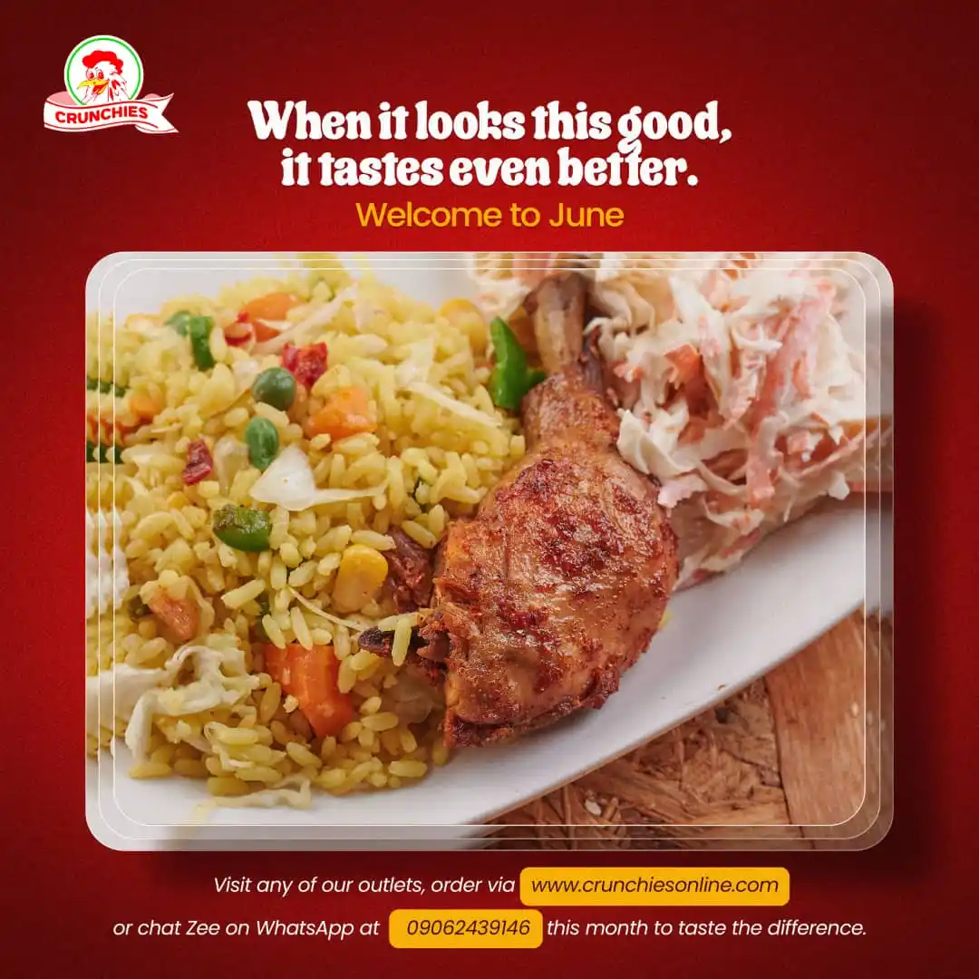 Image from Crunchies Fried Chicken: Hey June, we see you! Let’s make every day tasty, every meal memorabl...