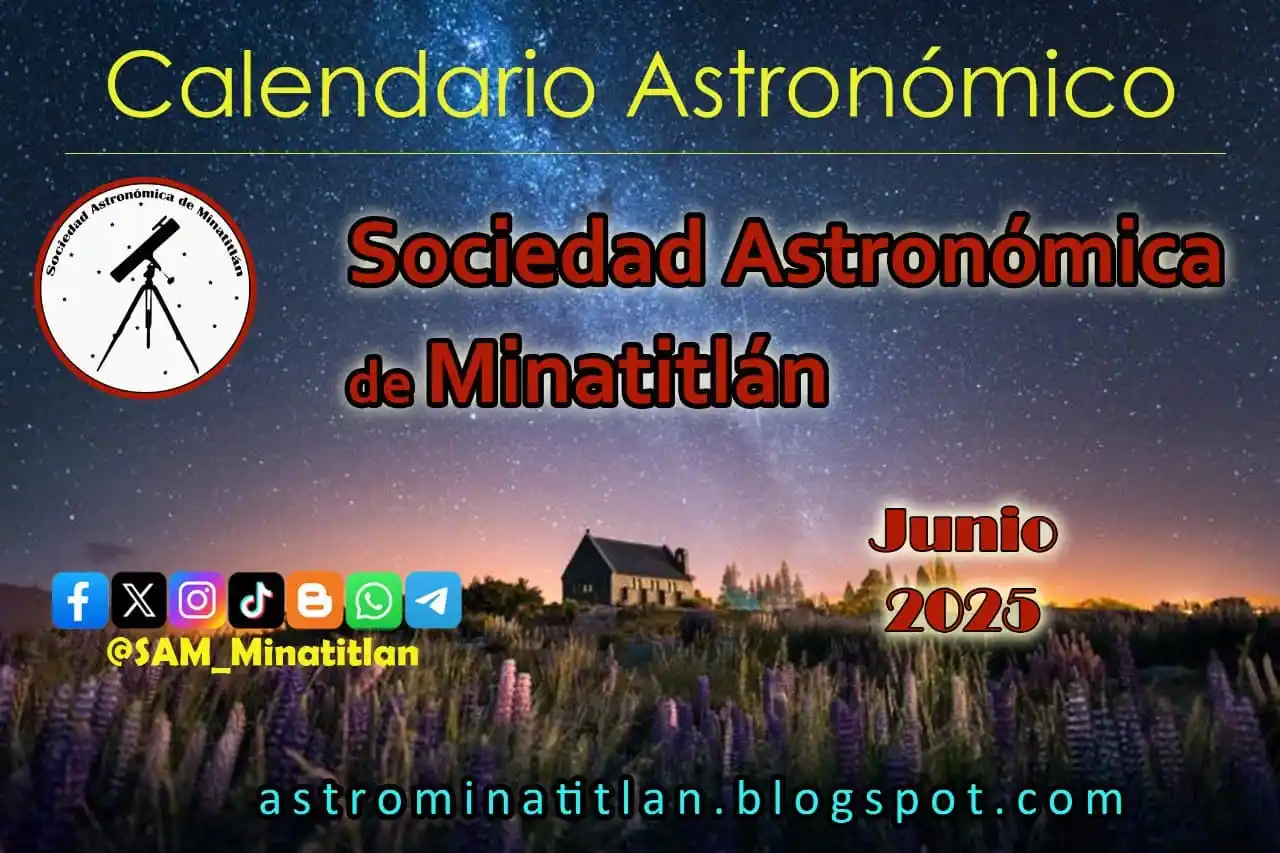 Image from Astronomia En México: Iniciamos el mes de Junio y como es costumbre te presentamos el calend...