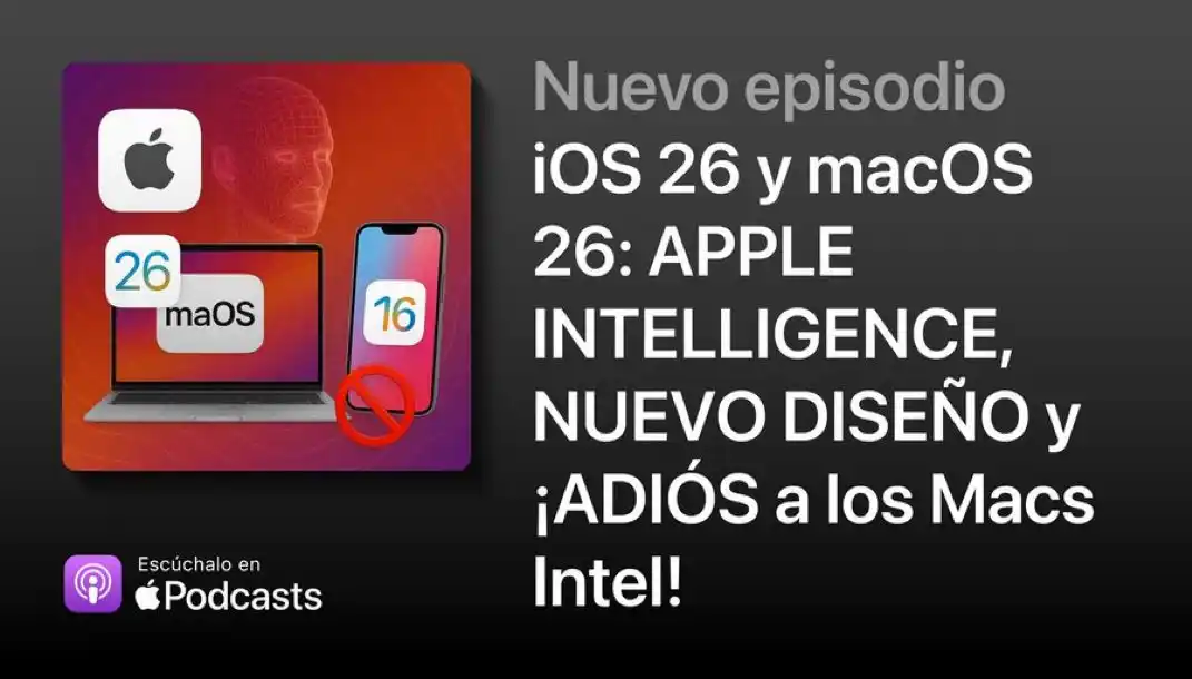 Image from AppleX4: 🚨 ¡iOS 26 y macOS 26 vienen con TODO! Apple Intelligence, rediseño b...