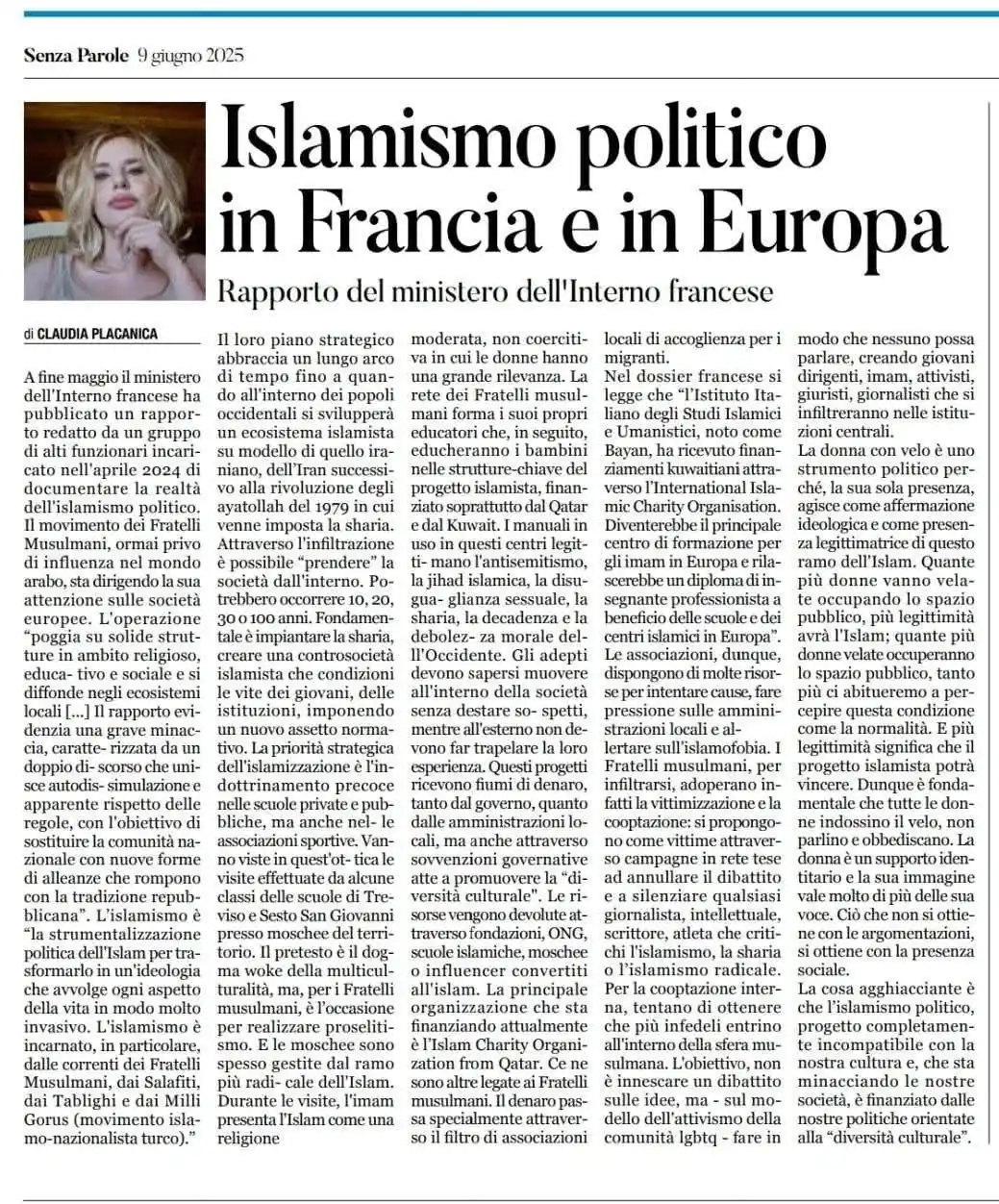 Image from ANCORA ITALIA UFFICIALE: ISLAMISMO POLITICO IN FRANCIA E IN EUROPA Articolo presente sul nume...