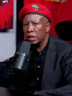 Image from Central News South Africa: 🔴Julius Malema Calls on Ramaphosa to Appoint Mogoeng to Lead Judiciar...