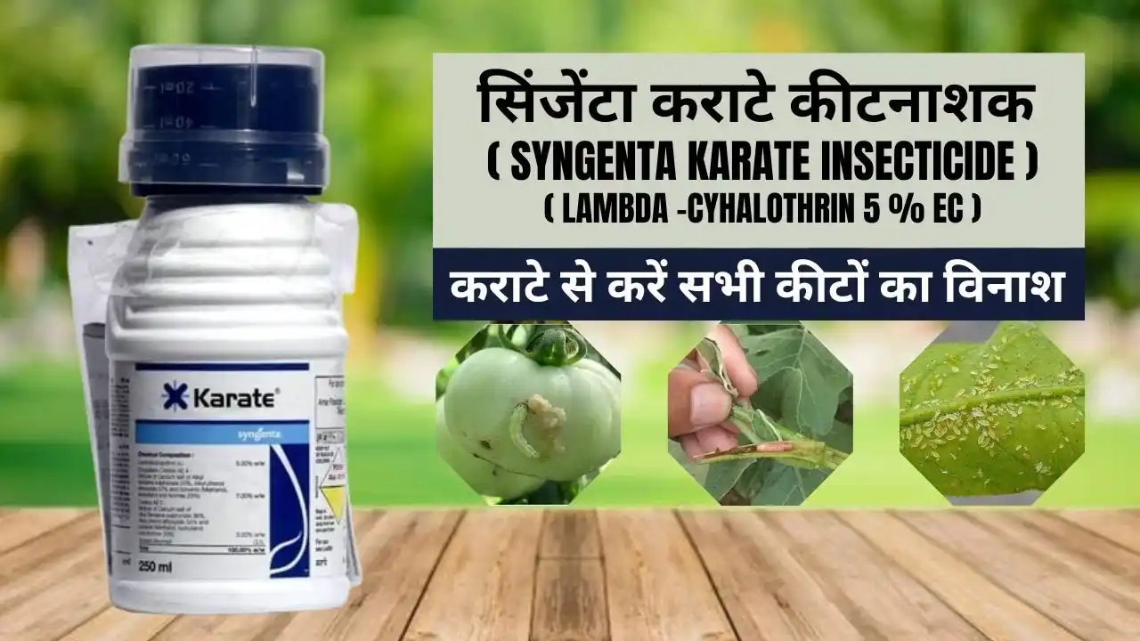 Image from Nkosh: 👉*कराटे*👈 *ब्रांड नाम:-*  Syngenta (सिंजेंटा) *रासायनिक नाम:-* लैम्ब...