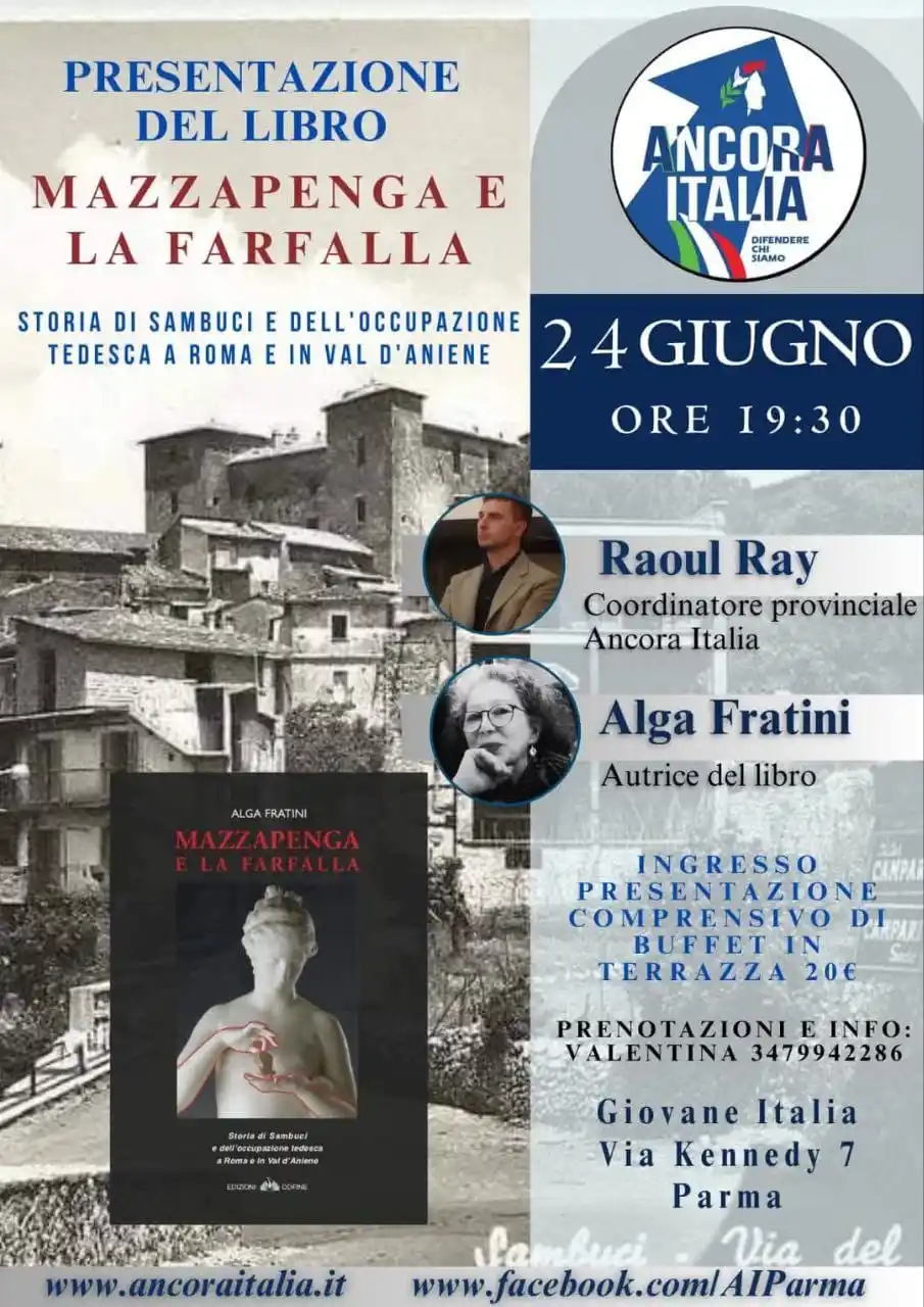 Image from ANCORA ITALIA UFFICIALE: La sezione Ancora Italia di Parma è lieta di invitarVi: 📌 Presentazi...