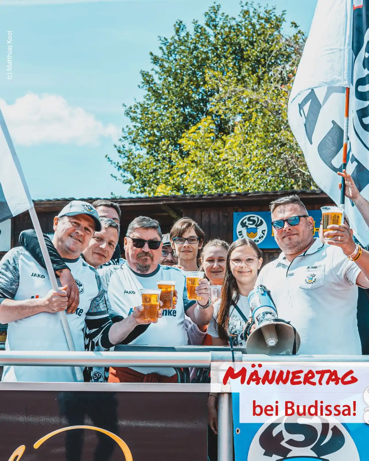Image from FSV Budissa Bautzen: Männertag bei Budissa 🍻 Heute ist der Tag, an dem echte Kerle wander...