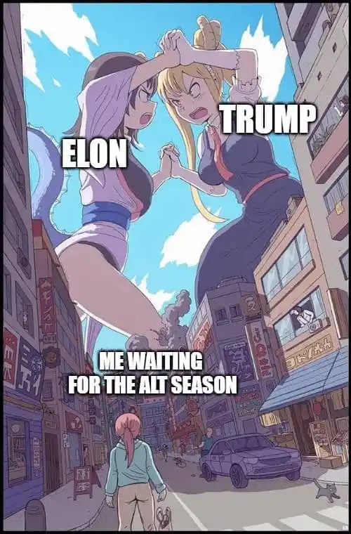 Image from DOBIS CRYPTO SERIES: ❖ Musk and Trump crushed all crypto market hopes within 3 hours ❖ We ...