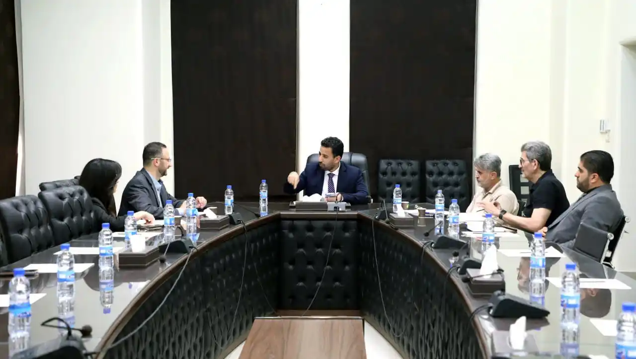 Image from الإخبارية صوت الشعب: وزير الصحة يبحث مع منظمة الإغاثة النرويجية سبل تعزيز التعاون المشترك ...