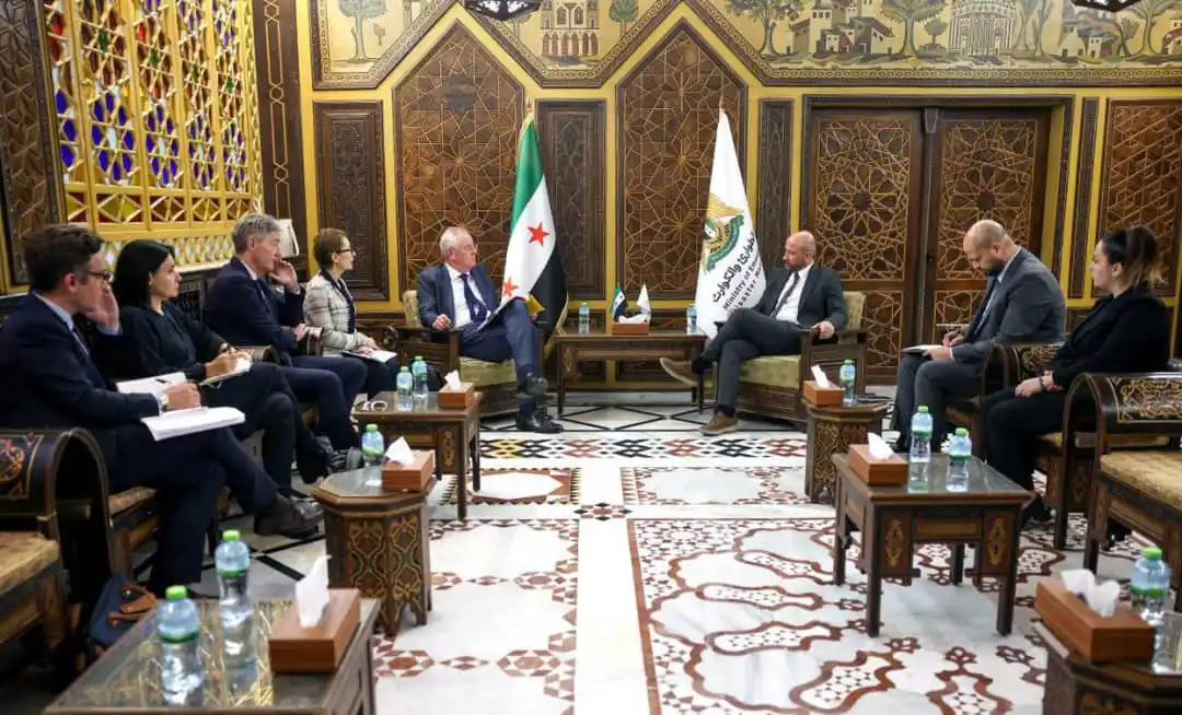 Image from الإخبارية صوت الشعب: وزير الطوارئ يبحث مع الاتحاد الأوروبي التحديات التي تواجه عودة اللاجئي...