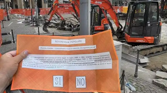 Image from Il Secolo XIX: *Referendum 8-9 giugno, le schede spiegate: cosa succede con il Sì e c...