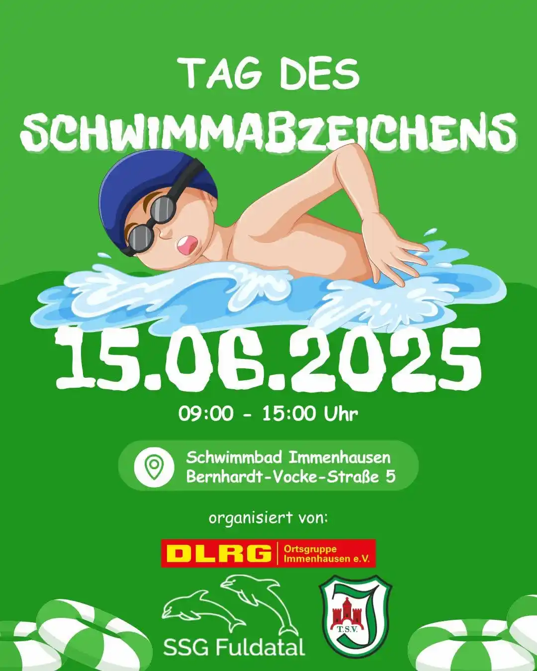 Image from TSV Immenhausen: Save the Date: Tag des Schwimmabzeichens! Am Sonntag, 15.06. heißt’s ...
