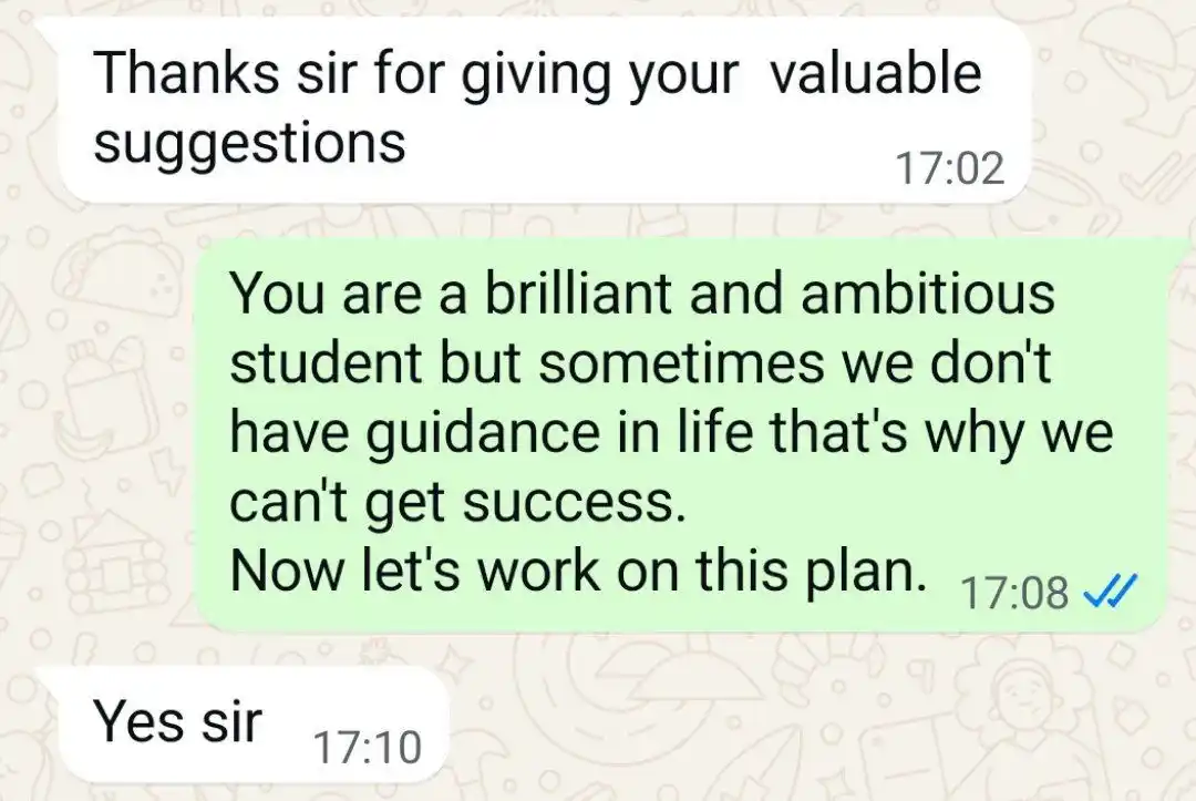 Life Coaching By Susheel A Ragade (Job and Education) post