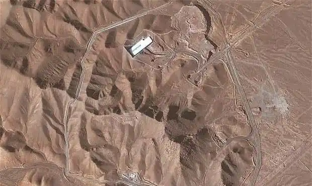 Image from المشهد اليوم: ‏تقع منشأة التخصيب الجديدة في إيران التي تم تفعيلها اليوم على عمق 150 ...
