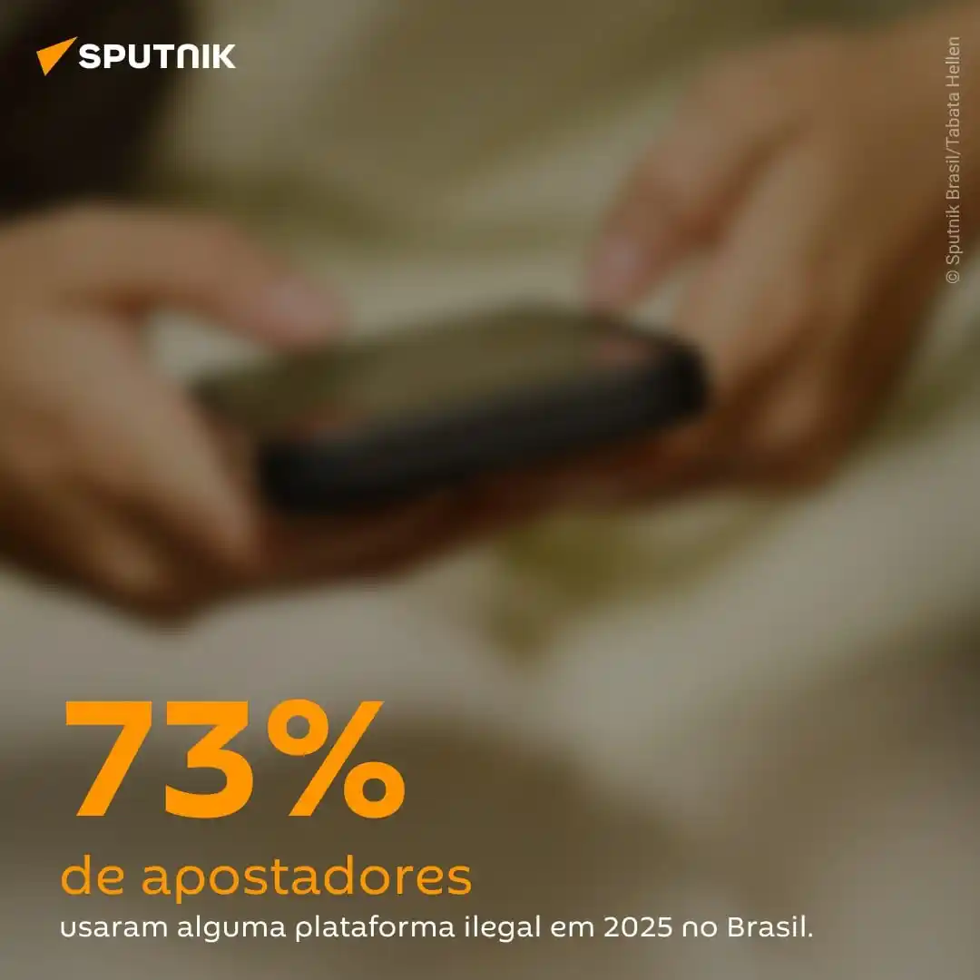 Image from Sputnik Brasil: 🎰 Um levantamento divulgado nesta quinta-feira (12) pelo Instituto Br...