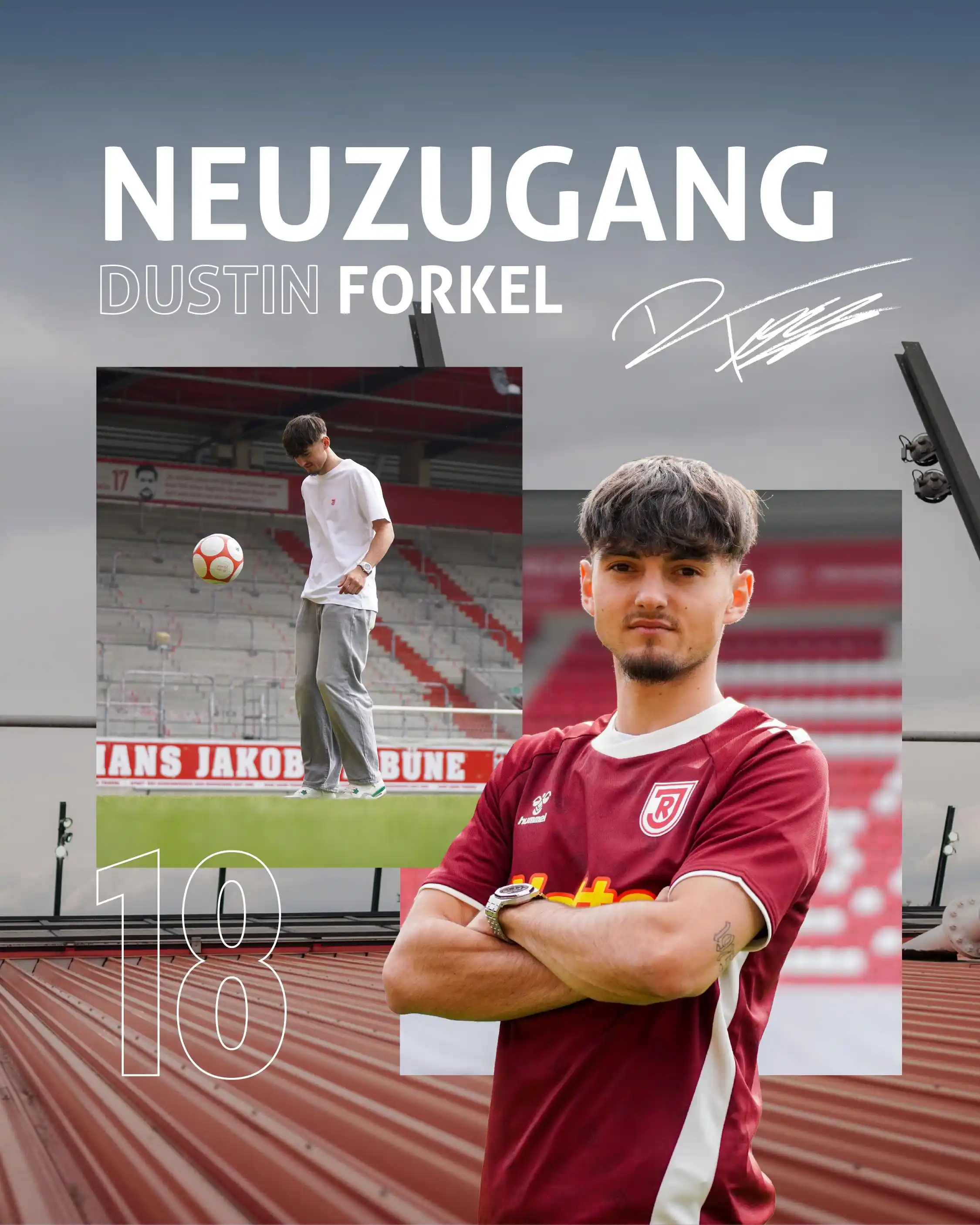 Image from SSV Jahn Regensburg: *Weiter geht’s* 📢 Der nächste Transfer für die Saison 2025/26 ist fix...
