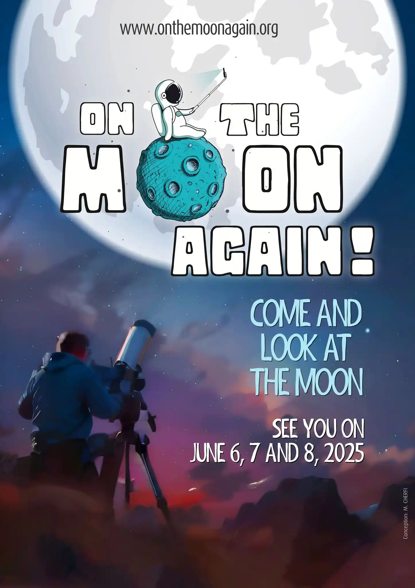 Image from Astronomia En México: Ya aparecemos en la página de "On the moon again" como sede. No dejen ...