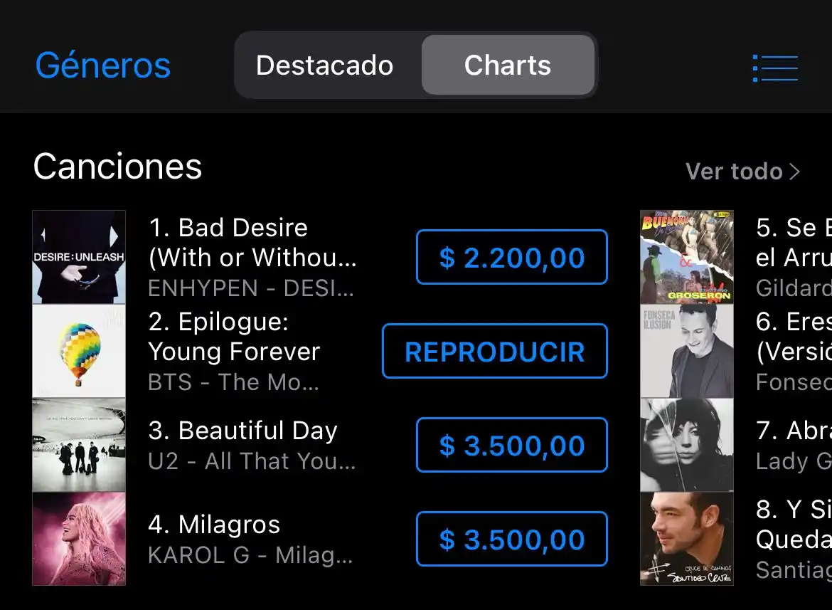 Image from BTS Fondos ARMY Colombia 🇨🇴💜🎧: 🔝 ¡Young Forever despierta en el top 2 de iTunes Colombia! 🇨🇴 📊 6...