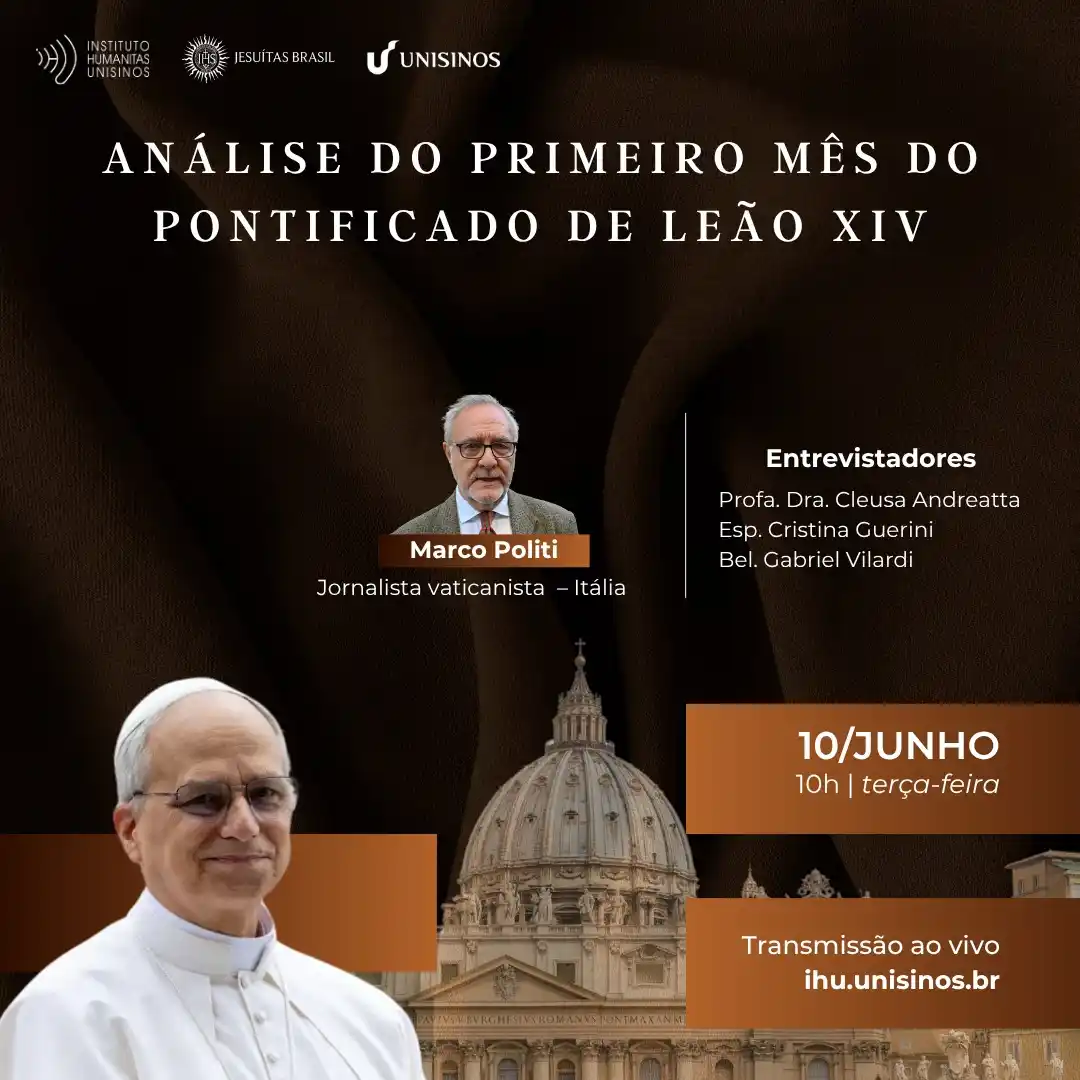 Image from IHU: *Análise do primeiro mês do pontificado de Leão XIV* 📍 Marco Politi...
