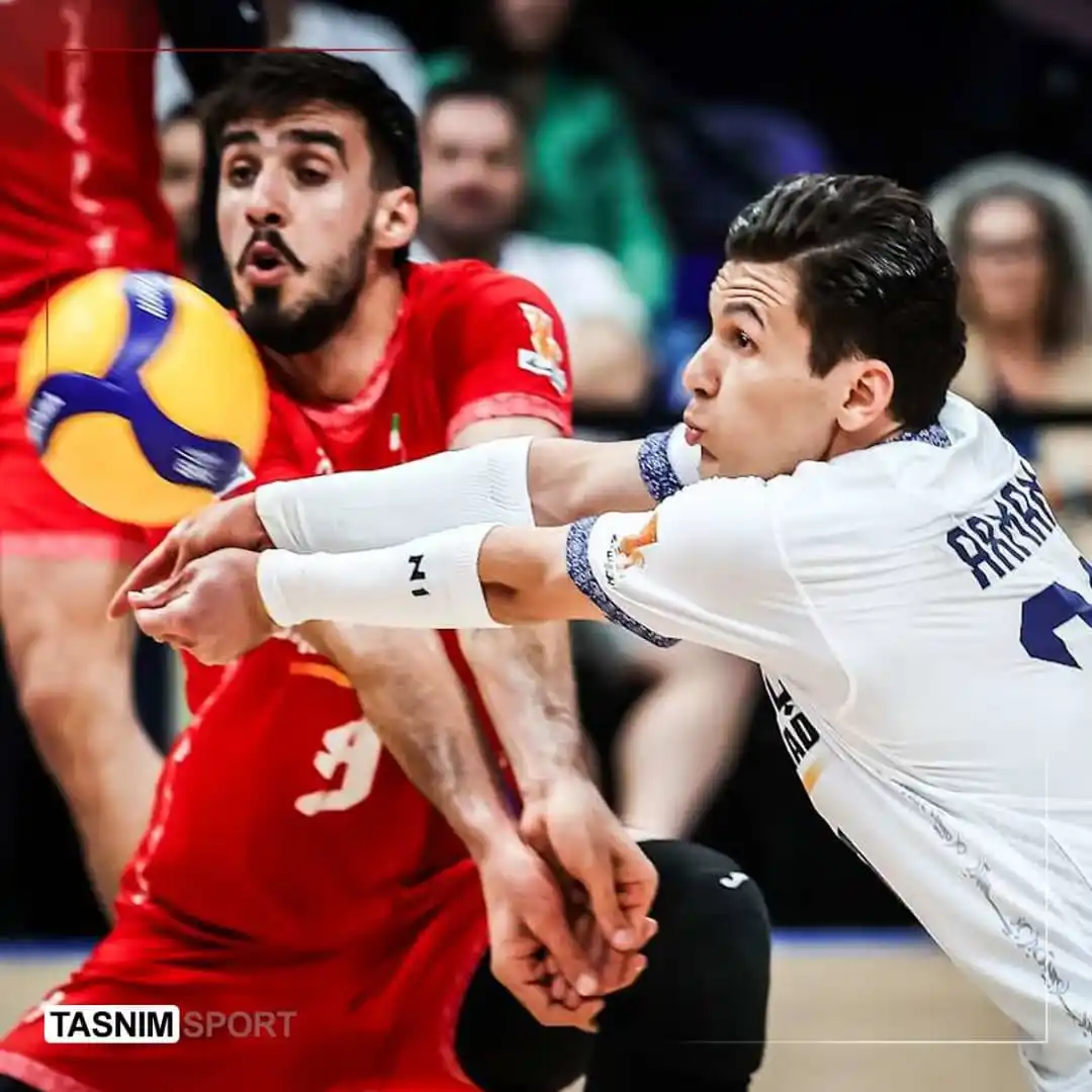 Image from خبرگزاری تسنیم: اولین محک جدی شاگردان پیاتزا با شکست مقابل برزیل همراه بود 🏐 تیم ملی...