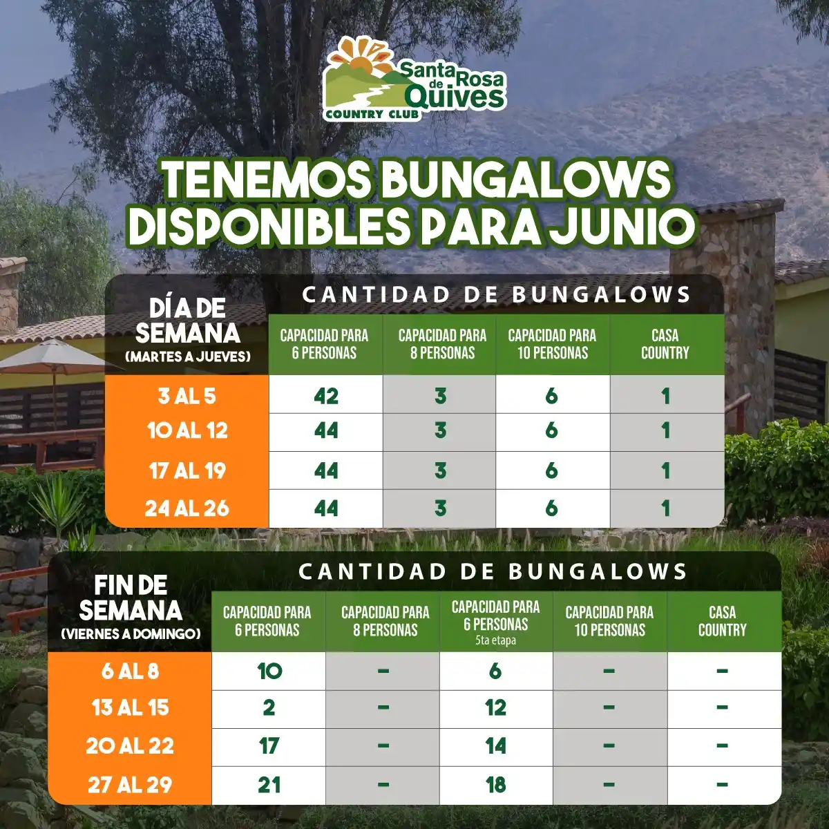 Santa Rosa de Quives Country Club post