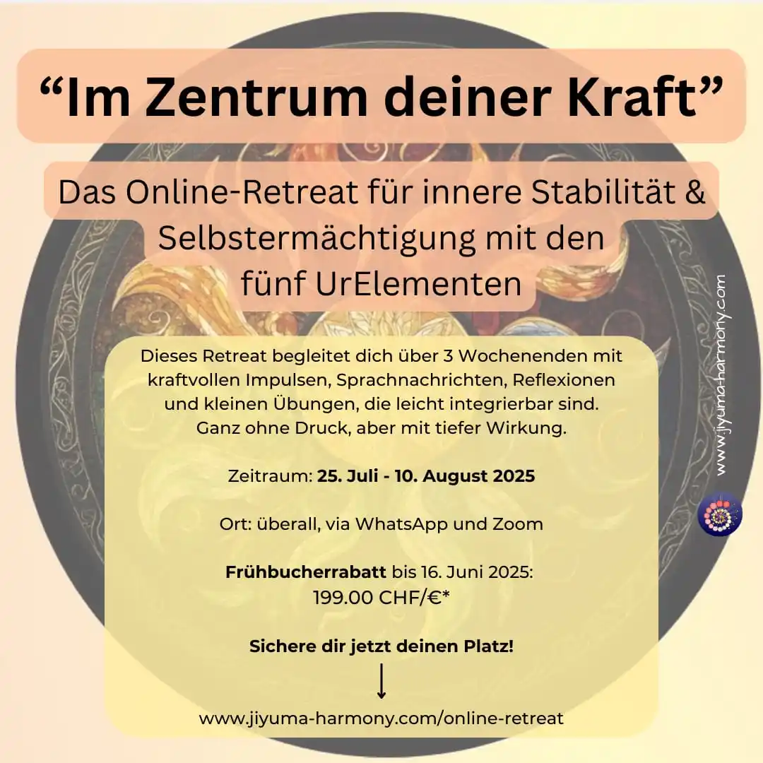 Image from HarmonieReise der UrElemente by Kristina Gau Hiltbrunner: Das tolle daran ist, dass du eine hohe zeitliche und örtliche Unabhäng...