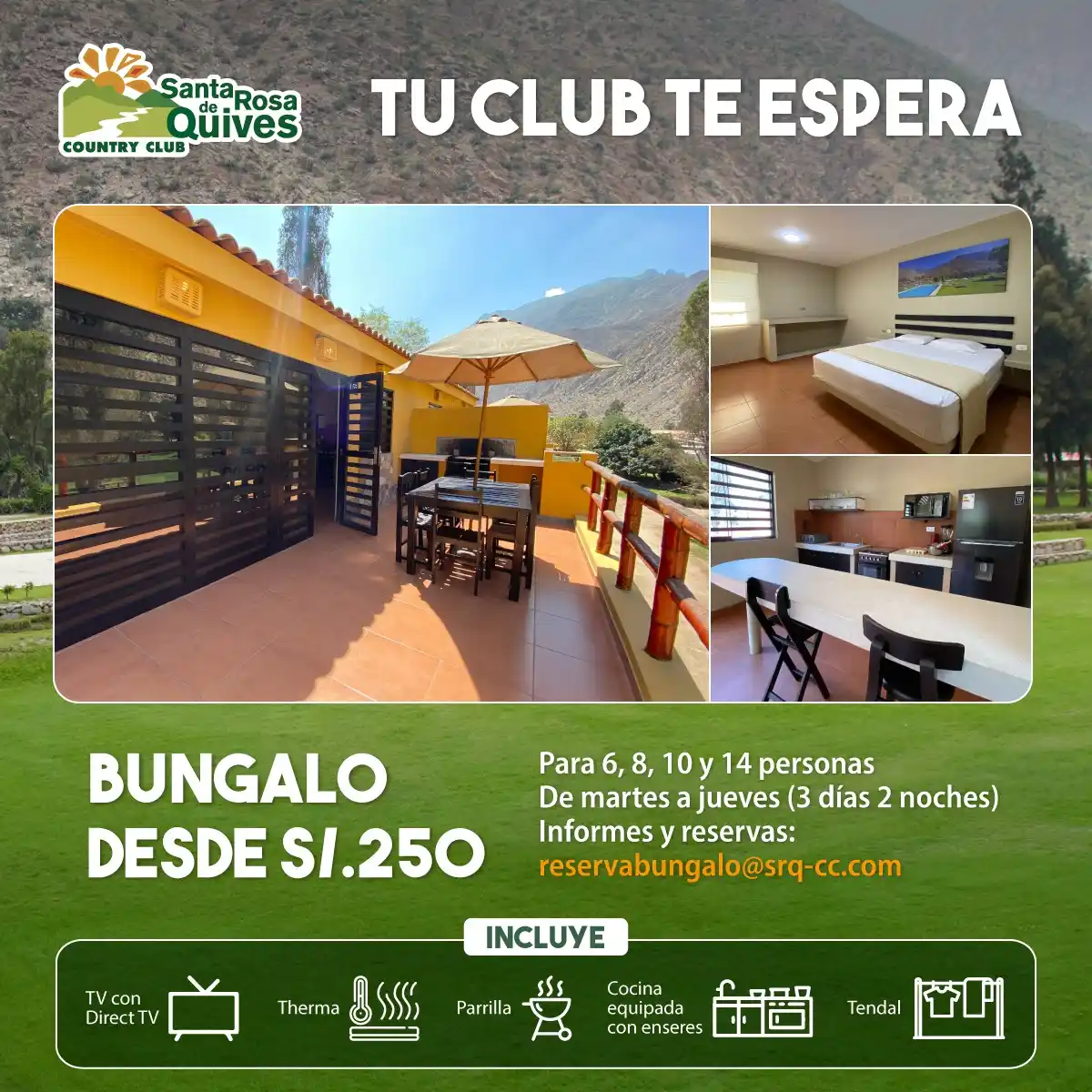 Santa Rosa de Quives Country Club post