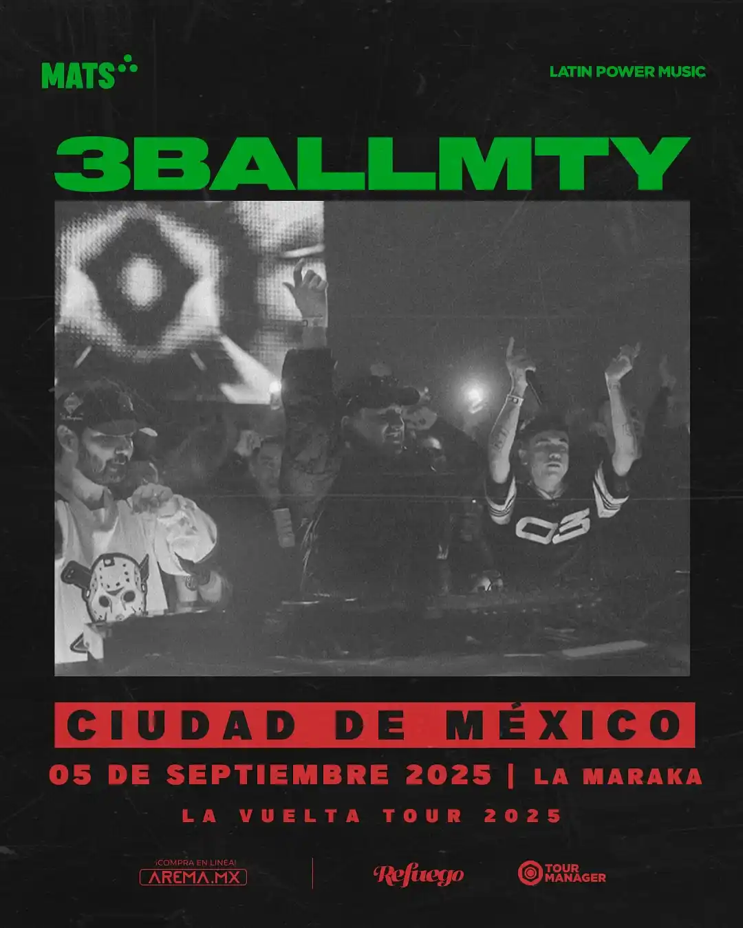 Image from Latin Power Music : Están listos para La Vuelta Tour? 3BallMTY está de regreso en México �...