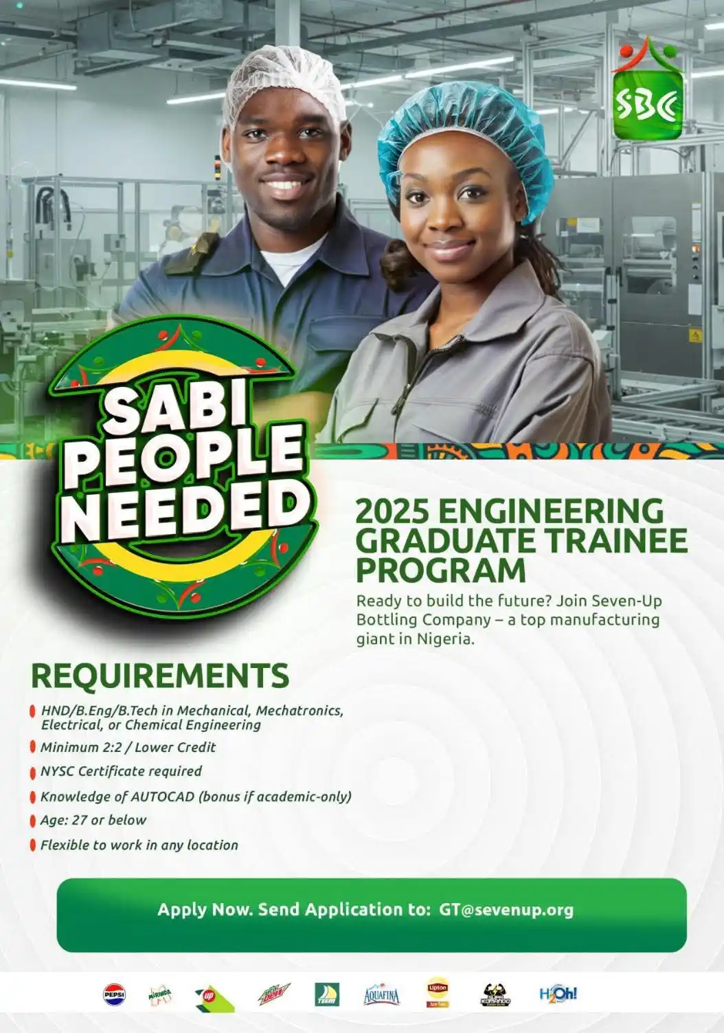 Image from Arewa Jobs Board: GRADUATE TRAINEE – ENGINEERING Kickstart your career where innovati...