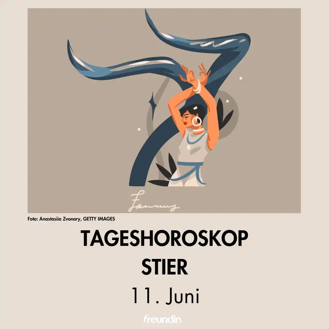 Image from freundin | Sternzeichen Stier Horoskop ♉: Heute willst du lieber in den eigenen schönen vier Wänden ausspannen u...