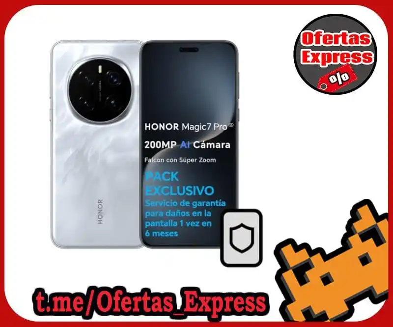 Image from OfertasExpress tecnología : HONOR Magic7 Pro 5G 12GB+512GB <a class="text-blue-500 hover:underline...